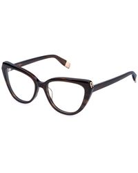 Furla - Vfu989 07Hl Optical Frames Acetate Butterfly - Lyst