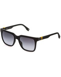 Police - Spln34N Beyond Lite 6 0U28 Sunglasses Injected Smoke Squared Normal Shaded - Lyst
