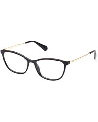 MAX&Co. - Mo5083 001 Optical Frames Injected Squared Normal - Lyst