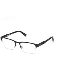 Timberland - Tb50046 002 Optical Frames Metal Squared Normal - Lyst