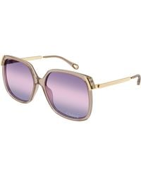Chloé - Ch0286S 004 Sunglasses Acetate Squared - Lyst