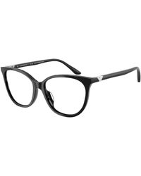 Emporio Armani - Ea3249U 5017 Optical Frames Acetate Cat Eye Normal - Lyst