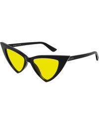 McQueen - Am0518S 001 Sunglasses Acetate Cat Eye - Lyst