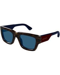 Gucci - Gg1668S 002 Sunglasses Acetate Squared - Lyst
