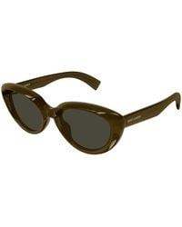Saint Laurent - Sl 859 009 Sunglasses Acetate Cat Eye - Lyst