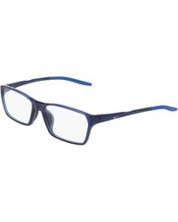 Nike - 7410 410 Optical Frames Bio-Injected Squared Normal - Lyst
