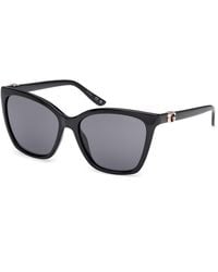 Guess - Gu00191 01A Sunglasses Injected Smoke Squared Normal - Lyst