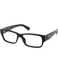 Prada - Pr B09V 16K1O1 Optical Frames Acetate Squared Normal - Lyst