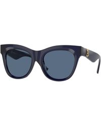 Burberry - Be4418 412080 Sunglasses Acetate Squared Normal - Lyst