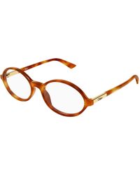 Chloé - Ch0367O 002 Optical Frames Acetate Transparent Round - Lyst