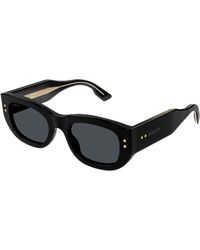Gucci - Gg1215S 002 Sunglasses Acetate Squared Normal - Lyst