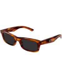 Balenciaga - Bb0422S 003 Sunglasses Acetate Squared - Lyst