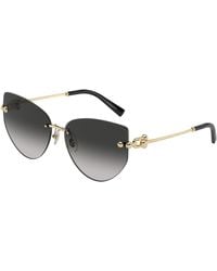 Tiffany & Co. - Tf3096 60213C Sunglasses Metal Butterfly Normal Shaded - Lyst