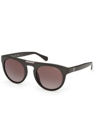 Guess - Gu00275 96F Sunglasses Injected Round Normal - Lyst