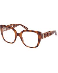 Guess - Gu50118 053 Optical Frames Injected Squared Normal - Lyst
