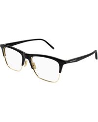 Saint Laurent - Sl 786 003 Optical Frames Bio-Inject Transparent Squared - Lyst