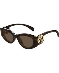 Gucci - Gg1691S 002 Sunglasses Injected Cat Eye - Lyst