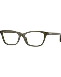 Versace - Ve3375 5542 Optical Frames Acetate Transparent Cat Eye Normal - Lyst