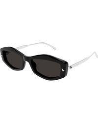 McQueen - Am0482S 001 Sunglasses Acetate Squared - Lyst