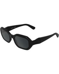 Longchamp - Lo794S 001 Sunglasses Bio-Injected Smoke Squared Normal - Lyst