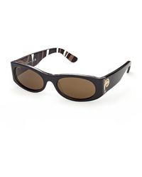 PUCCI - Ep0243 05A Sunglasses Acetate Smoke Mask Normal - Lyst