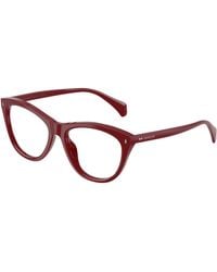 Moncler - Me2034U Fiorella 3051 Optical Frames Acetate Transparent Cat Eye Normal - Lyst