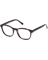 Guess - Gu8290 052 Optical Frames Acetate Round Normal - Lyst