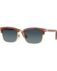 Persol - Po3327S 96/S3 Sunglasses Acetate Squared Polarized Shaded - Lyst