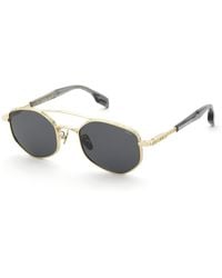 Lozza - Sl2458M Aria 2 300 Sunglasses Metal Smoke Geometric Normal - Lyst