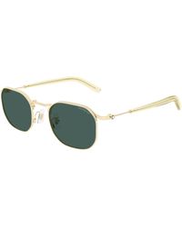 Montblanc - Mb0459S 004 Sunglasses Metal Geometric - Lyst