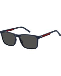 Tommy Hilfiger - Th 2201/S 8Ru/Ir Sunglasses Eco-Poliame Squared Normal - Lyst