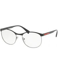 Prada Linea Rossa - Ps 50Iv 1Ab1O1 Optical Frames Outlet Metal Pantos - Lyst