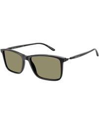 Giorgio Armani - Ar8218 50012A Sunglasses Acetate Squared Normal - Lyst