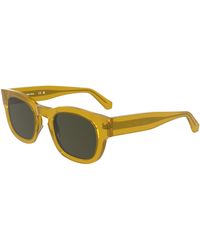 Calvin Klein - Ckj25601S 275 Sunglasses Acetate Geometric Normal - Lyst