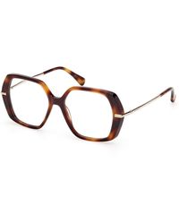 Max Mara - Mm5175 052 Optical Frames Acetate Geometric Normal - Lyst