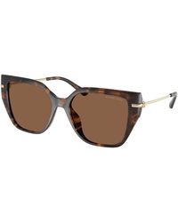 Michael Kors - Mk2231U St. Barths 30063G Sunglasses Injected Squared Normal - Lyst