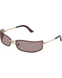 Jimmy Choo - Jc4024B 30067N Sunglasses Metal Squared Normal - Lyst