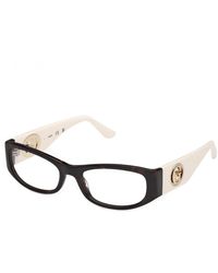 Guess - Gu50352 052 Optical Frames Acetate Round Normal - Lyst