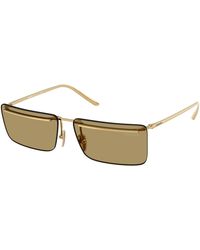 Prada - Pr C53S 5Ak70G Sunglasses Metal Squared Normal - Lyst