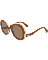 Longchamp - Lo780S 842 Sunglasses Bio-Inject Round Normal - Lyst