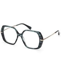 Max Mara - Mm5175 098 Optical Frames Acetate Geometric Normal - Lyst