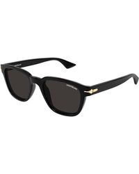 Montblanc - Mb0302S 006 Sunglasses Acetate Squared - Lyst