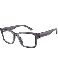 Emporio Armani - Ea3245U 6106 Optical Frames Acetate Squared Normal - Lyst