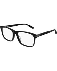 Montblanc - Mb0035O 005 Optical Frames Acetate Transparent Squared - Lyst