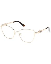 Guess - Gu50316 032 Optical Frames Metal Cat Eye Normal - Lyst
