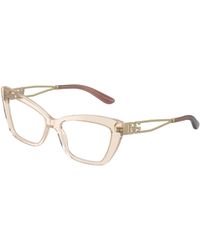 Dolce & Gabbana - Dg3375B 3432 Optical Frames Acetate Transparent Cat Eye Normal - Lyst