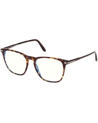 Tom Ford - Ft5937-B 052 Optical Frames Acetate Round Normal - Lyst