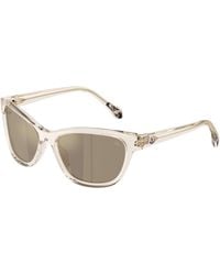 Moncler - Me6031U 30032C Sunglasses Acetate Butterfly Mirror - Lyst