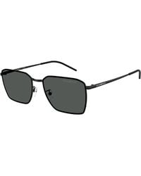 Emporio Armani - Ea2172D 300187 Sunglasses Metal Squared Normal - Lyst