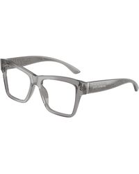 Dolce & Gabbana - Dg3411 3160 Optical Frames Acetate Transparent Squared Normal - Lyst